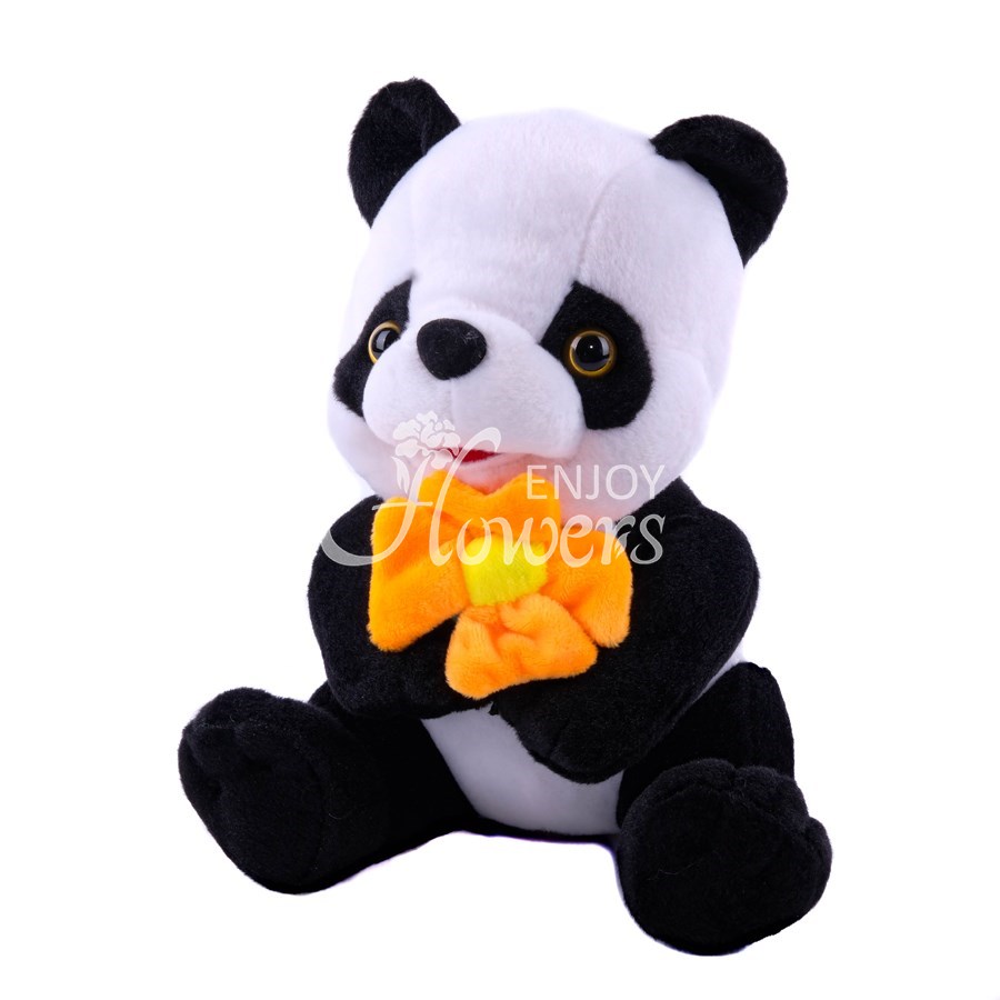 Мягкая игрушка "Панда с цветочком"
