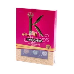 Конфеты "Коркунов" ассорти из молочного шоколада 110г