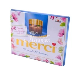 Конфеты "Merci" Ассорти из молочного шоколада