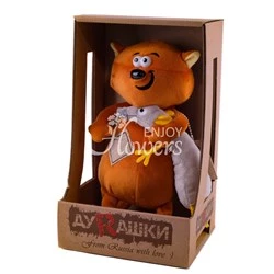 Мягкая игрушка "Кот и мышь"