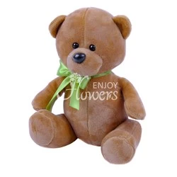 Мягкая игрушка "Медведь Топтыжкин коричневый бантиком"