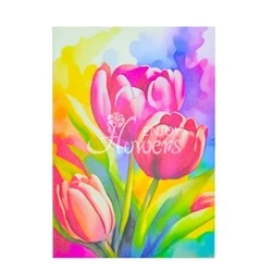 Открытка "Тюльпаны"