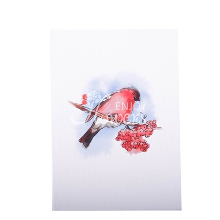 Открытка "Снегирь"